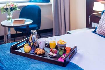 Фото номера Стандартный двухместный номер с 1 кроватью Отель Hotel Mercure Gdańsk Stare Miasto г. Гданьск 10