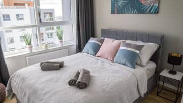 Фото номера Апартаменты с видом на море Апарт-отели Apartamenty Baltica Towers Modern White&amp;Black г. Гданьск 3