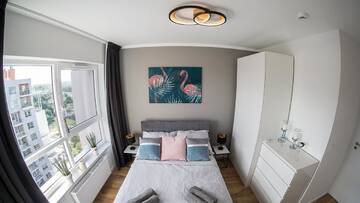 Фото номера Апартаменты с видом на море Апарт-отели Apartamenty Baltica Towers Modern White&amp;Black г. Гданьск 9