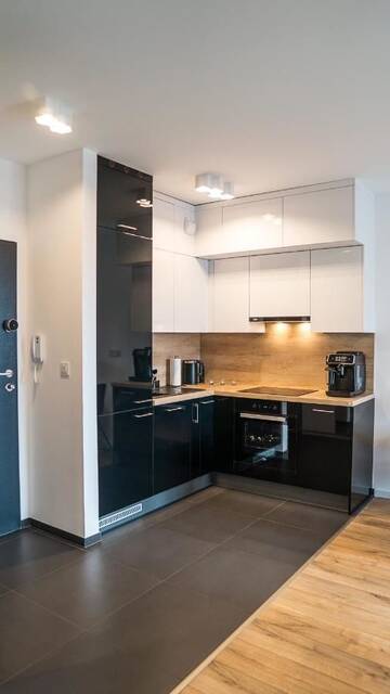 Фото номера Апартаменты с видом на море Апарт-отели Apartamenty Baltica Towers Modern White&amp;Black г. Гданьск 10