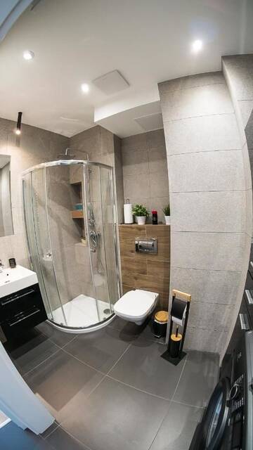 Фото номера Апартаменты с видом на море Апарт-отели Apartamenty Baltica Towers Modern White&amp;Black г. Гданьск 14