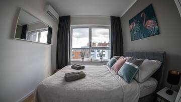 Фото номера Апартаменты с видом на море Апарт-отели Apartamenty Baltica Towers Modern White&amp;Black г. Гданьск 15